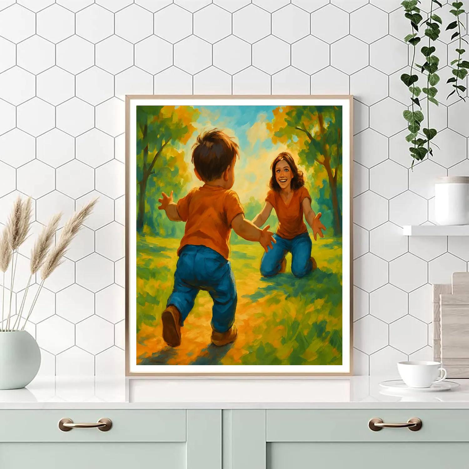 First Steps Joyful Milestone paint by color