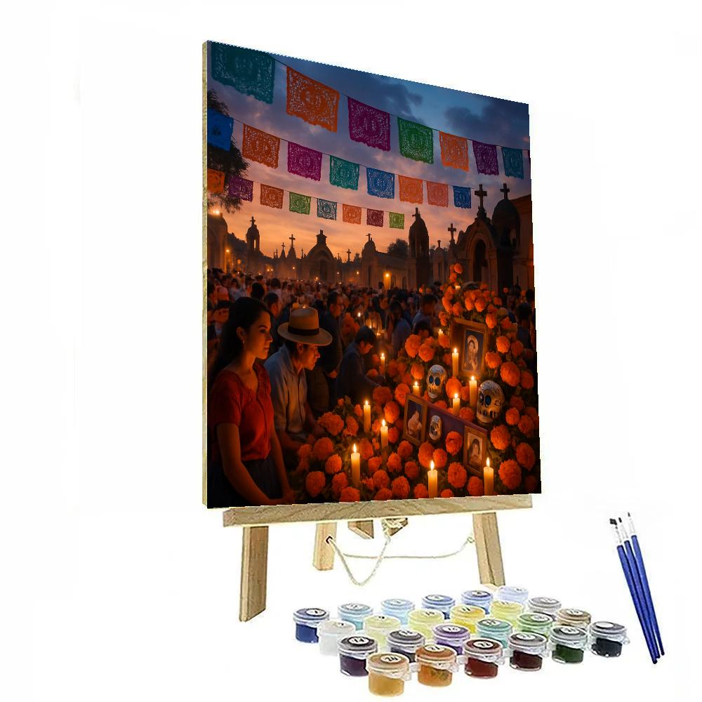 Fiesta De Los Muertos paint by number