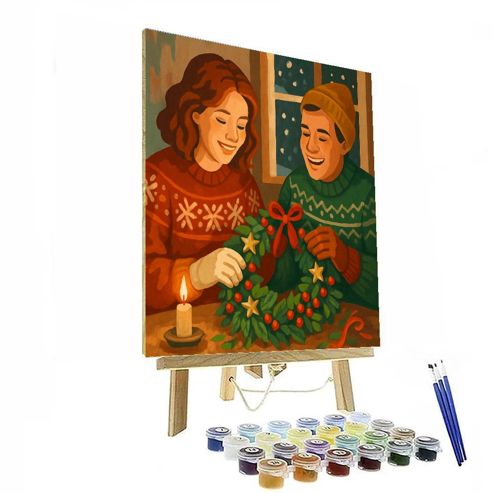 Garland Gathering Painting by numbers kit