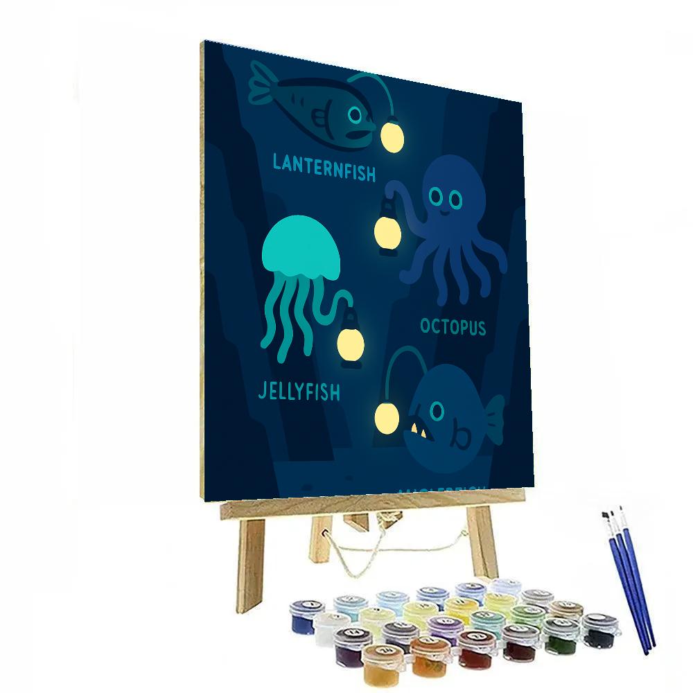 Deep Sea Lantern Festival Number painting
