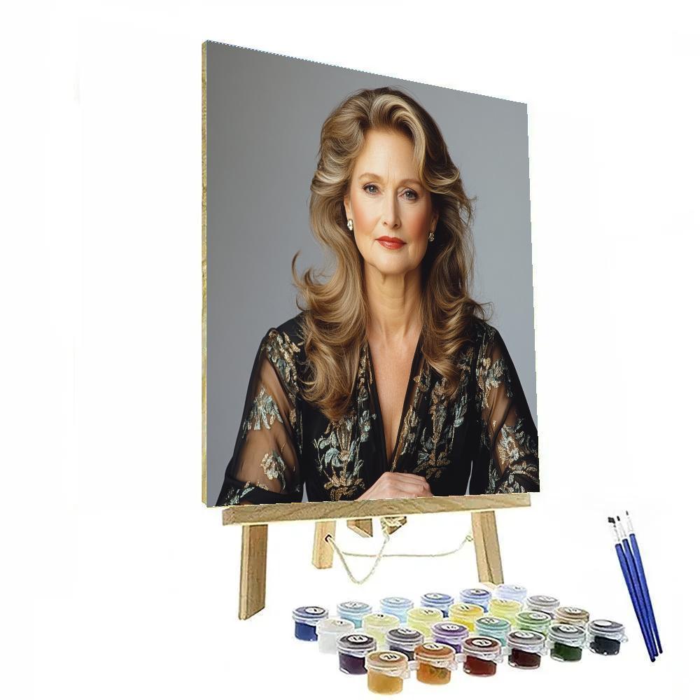 Meryl Streep: The Chameleons Luminous Craft Numbered painting kits