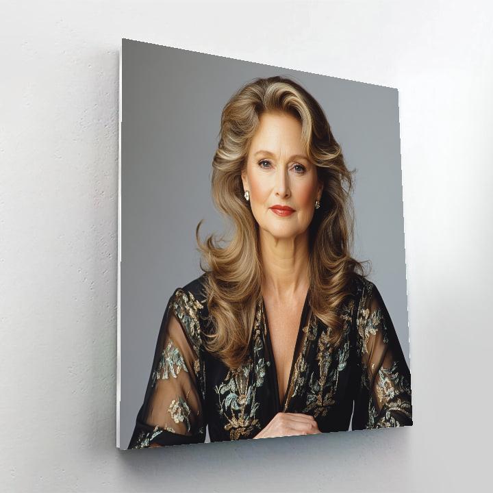 Meryl Streep: The Chameleons Luminous Craft Numbered painting kits