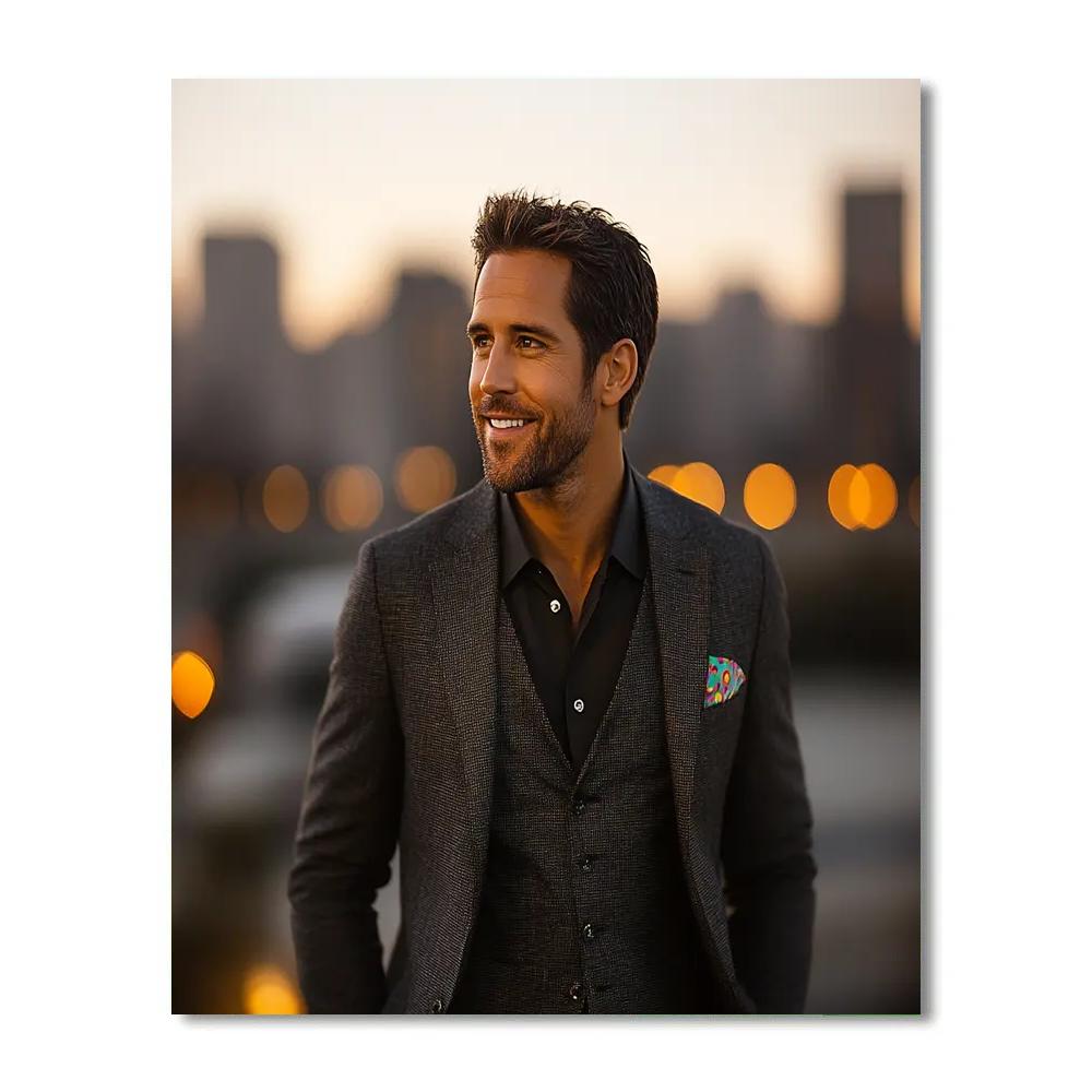 Ryan Reynolds: Witty Charm Of The Merc With A Mouth Paint by numbers kits