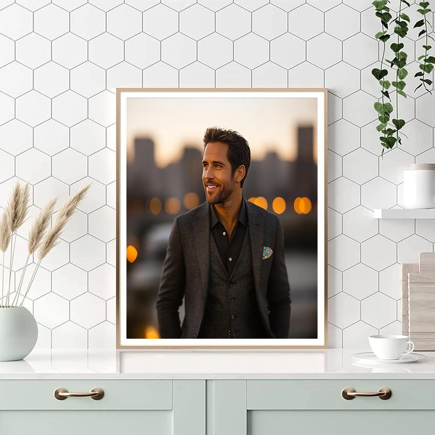 Ryan Reynolds: Witty Charm Of The Merc With A Mouth Paint by numbers kits