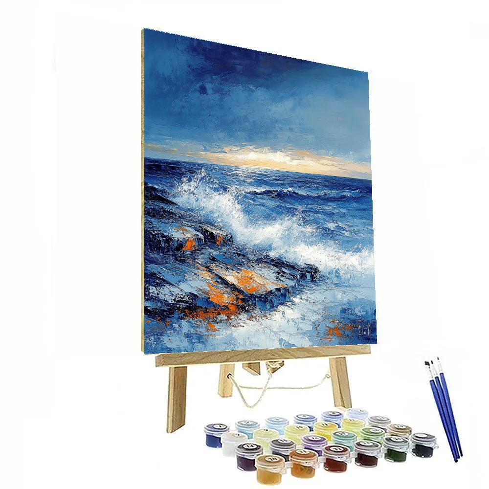 Arthur Lismer Inspired September Gales And Whitecaps painting number kit