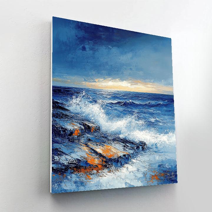 Arthur Lismer Inspired September Gales And Whitecaps painting number kit