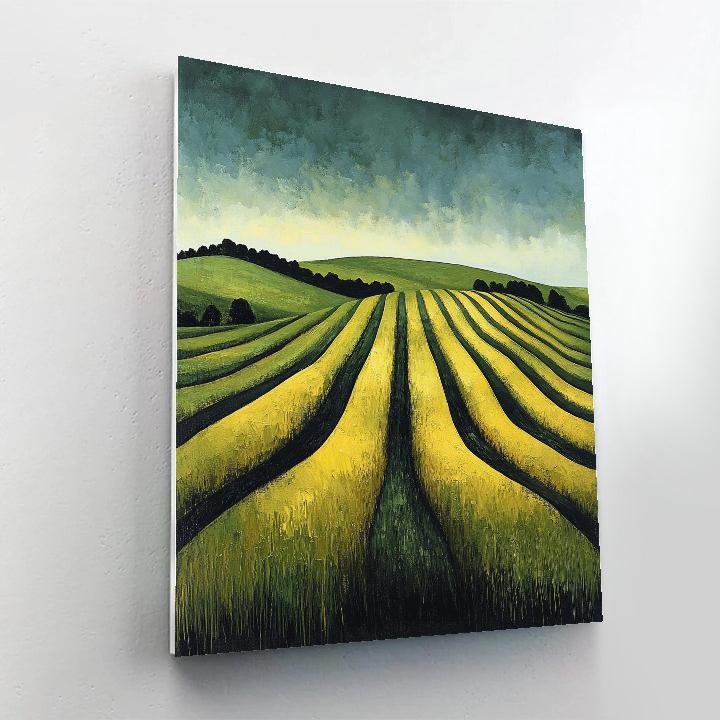 Edvard Munch Inspired Trembling Heath Painting by numbers kit