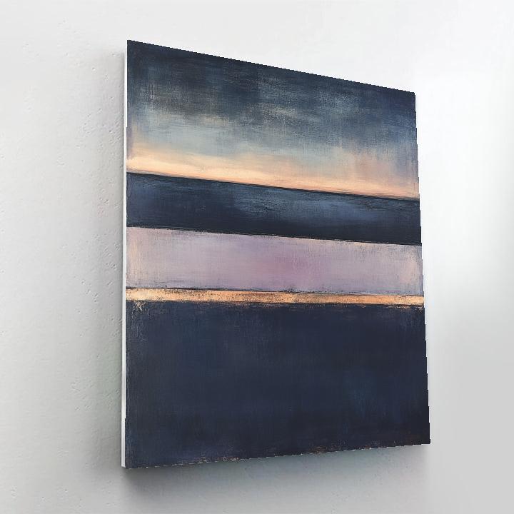 Mark Rothko Inspired Silent Dusk paint by color