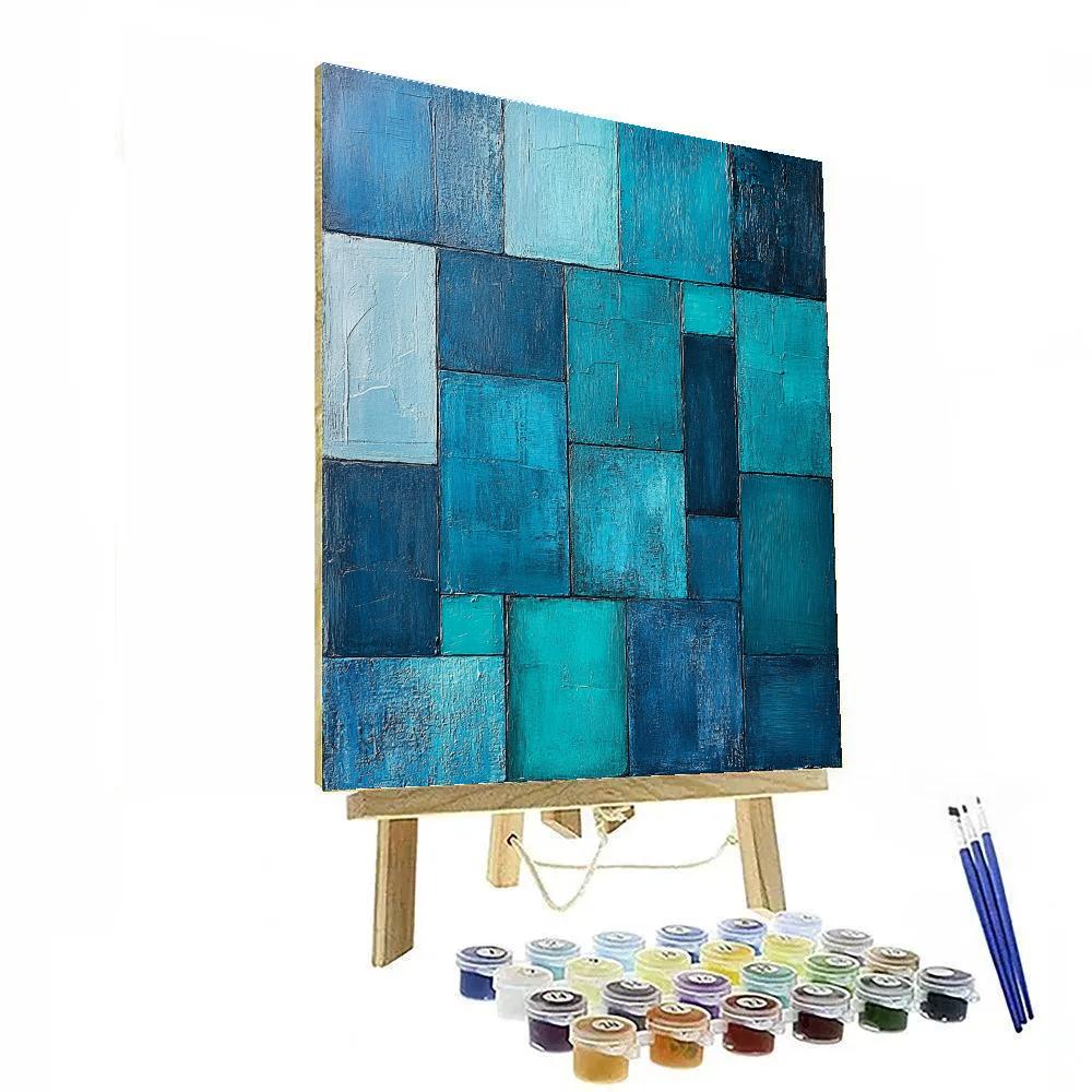 Mark Rothko Inspired Ocean Abyss Numbered painting kits