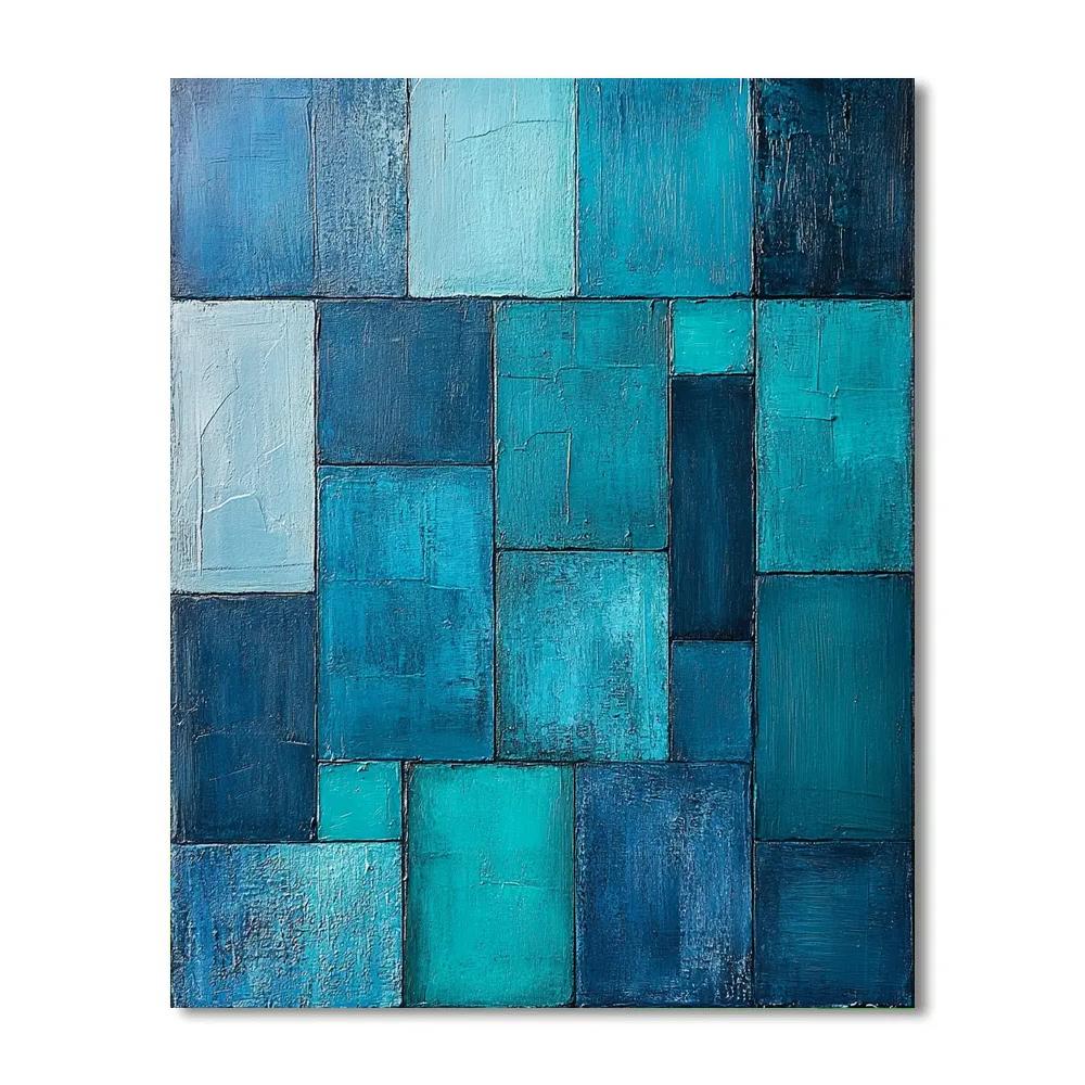 Mark Rothko Inspired Ocean Abyss Numbered painting kits