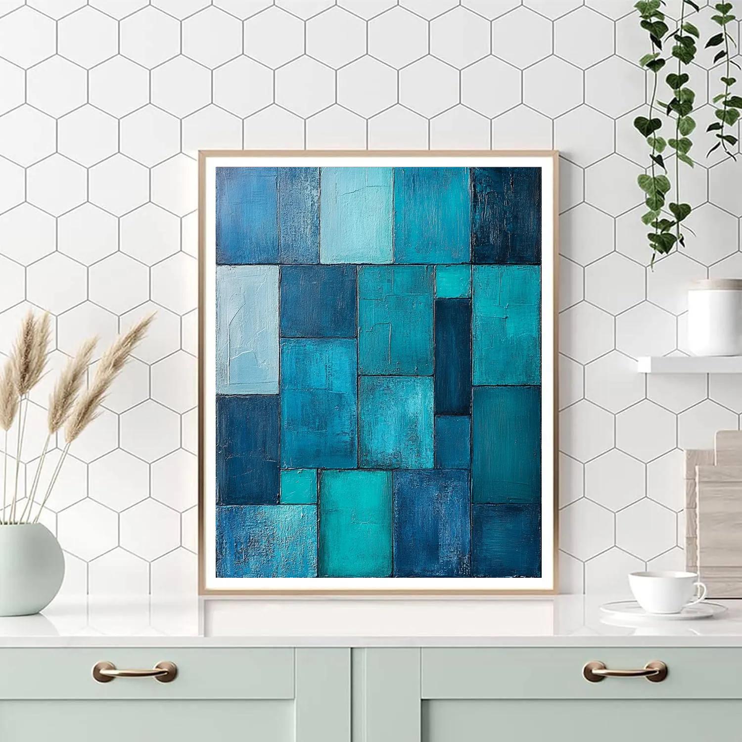 Mark Rothko Inspired Ocean Abyss Numbered painting kits