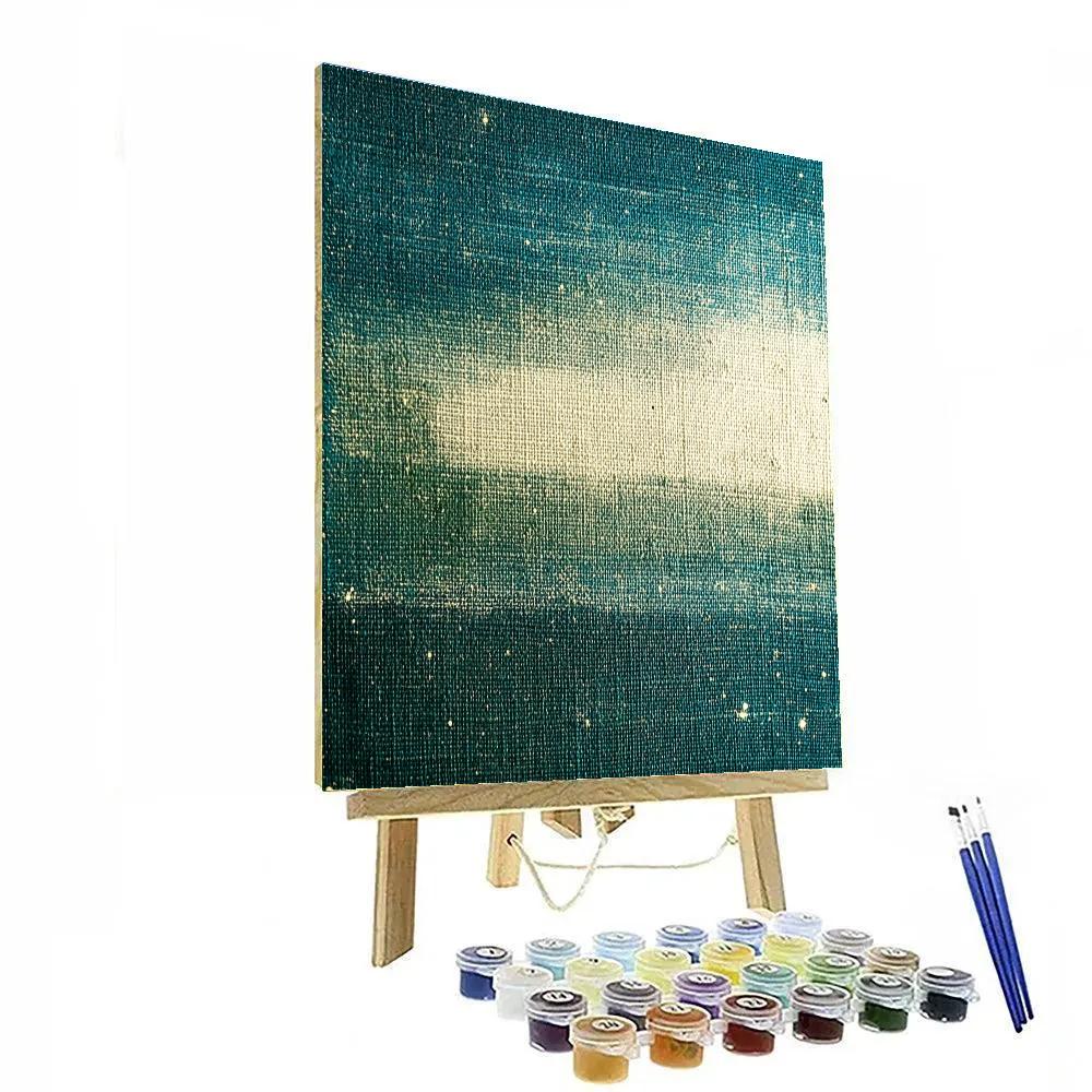 Max Ernst Inspired Celestial Weave DIY paint by numbers