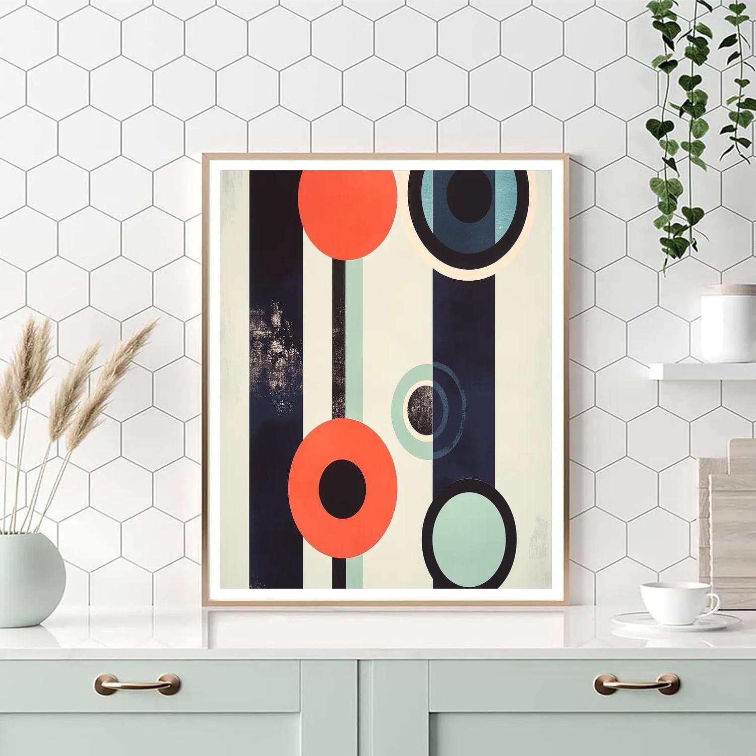 Kazimir Malevich Inspired Orbiting Planes Numbered painting kits