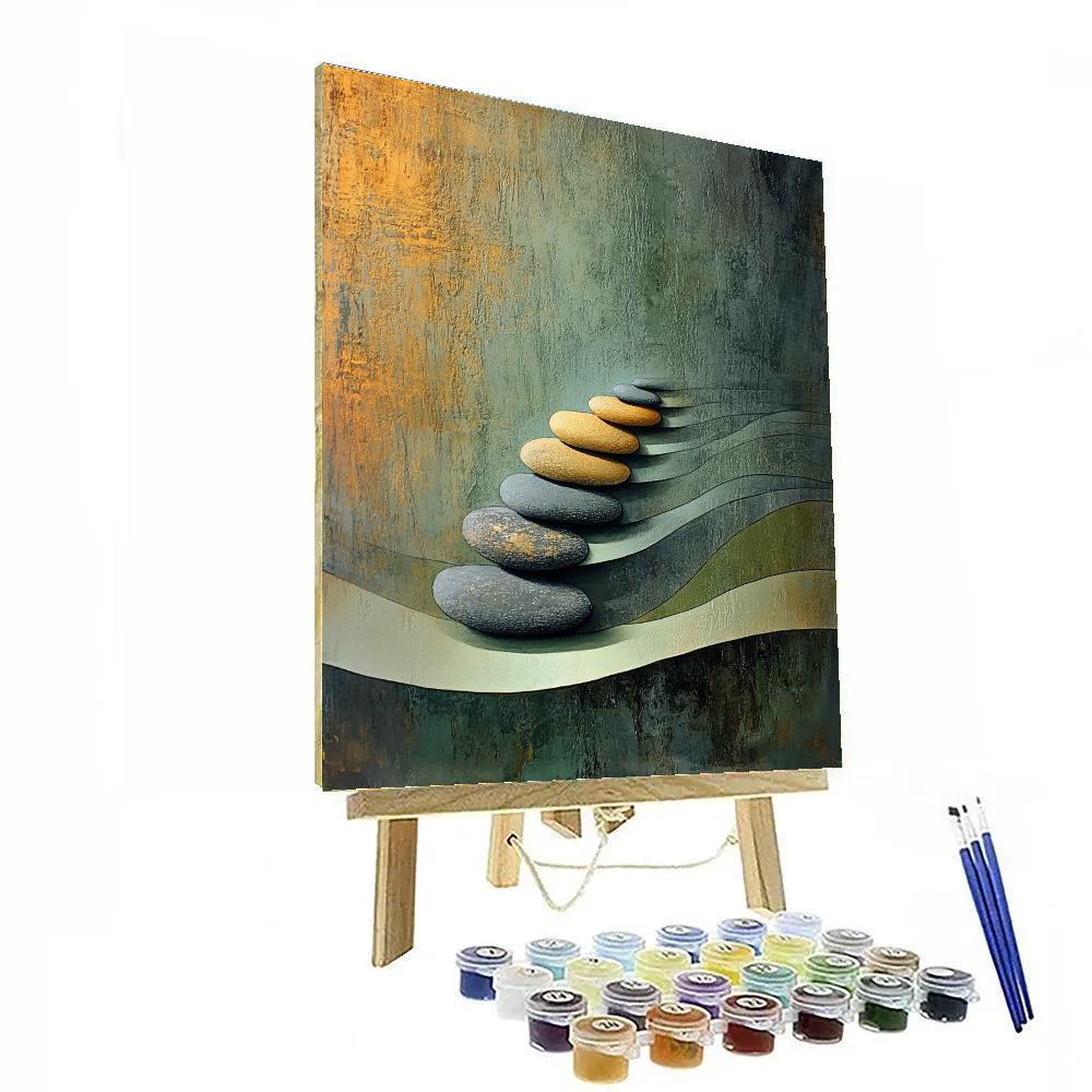 Max Ernst Inspired Whispering Stones paint by number