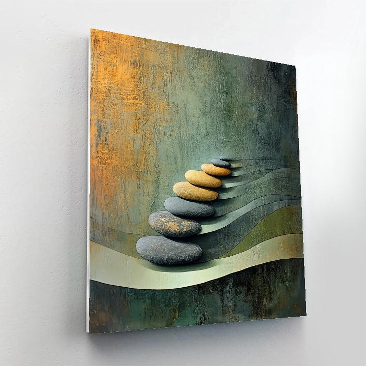 Max Ernst Inspired Whispering Stones paint by number