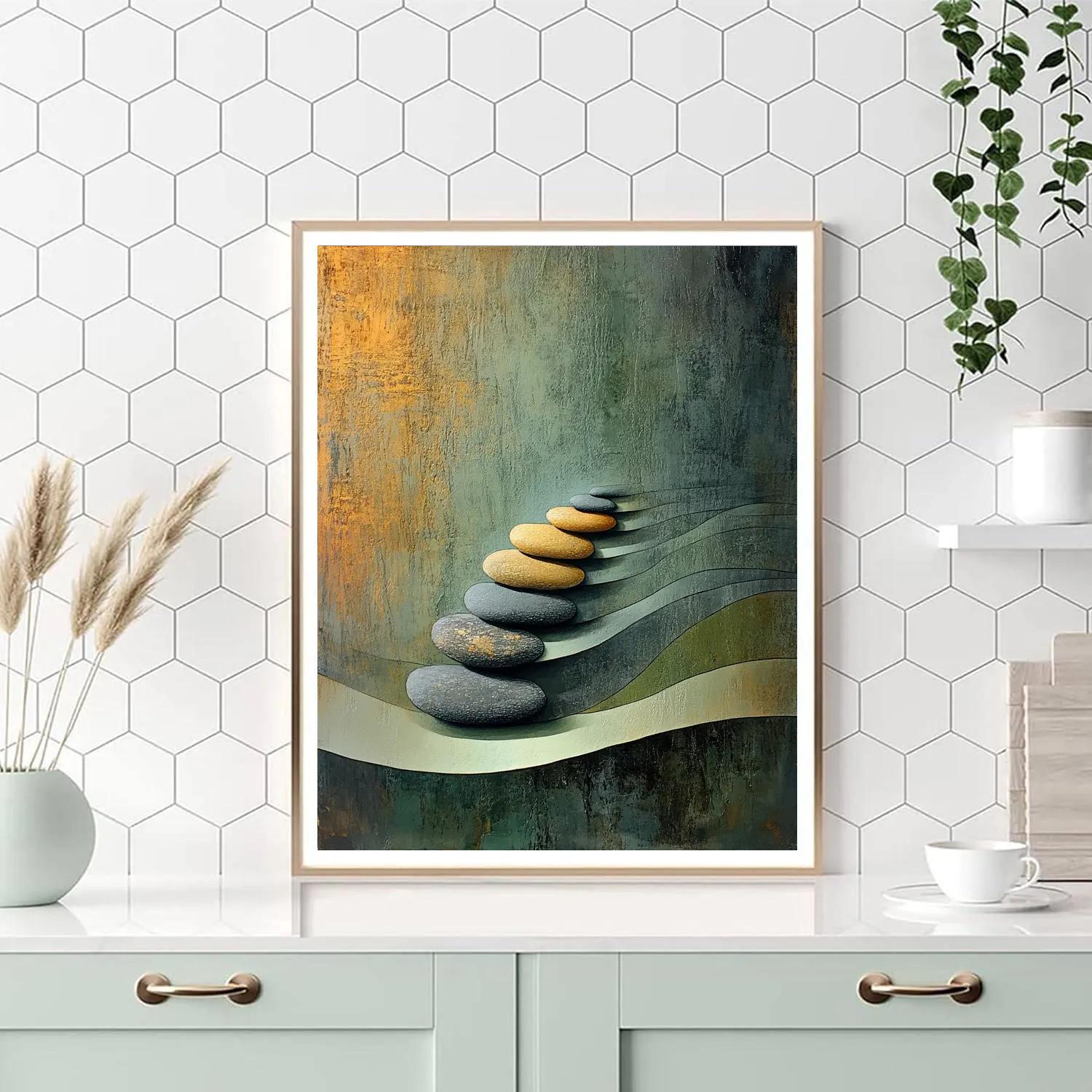 Max Ernst Inspired Whispering Stones paint by number