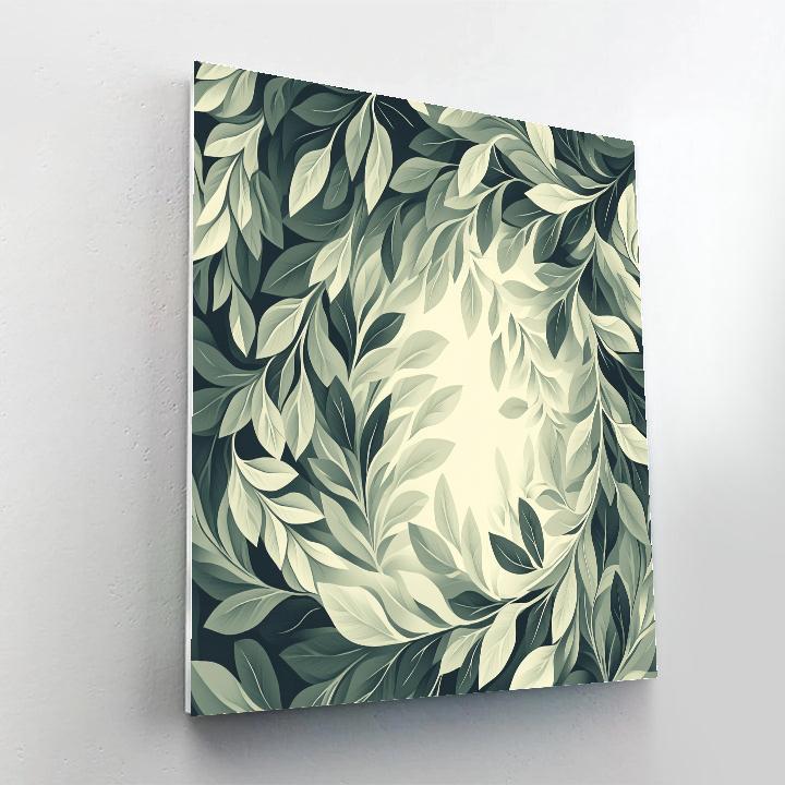 M.C. Escher Inspired Celestial Mobius Garden Paint by numbers art