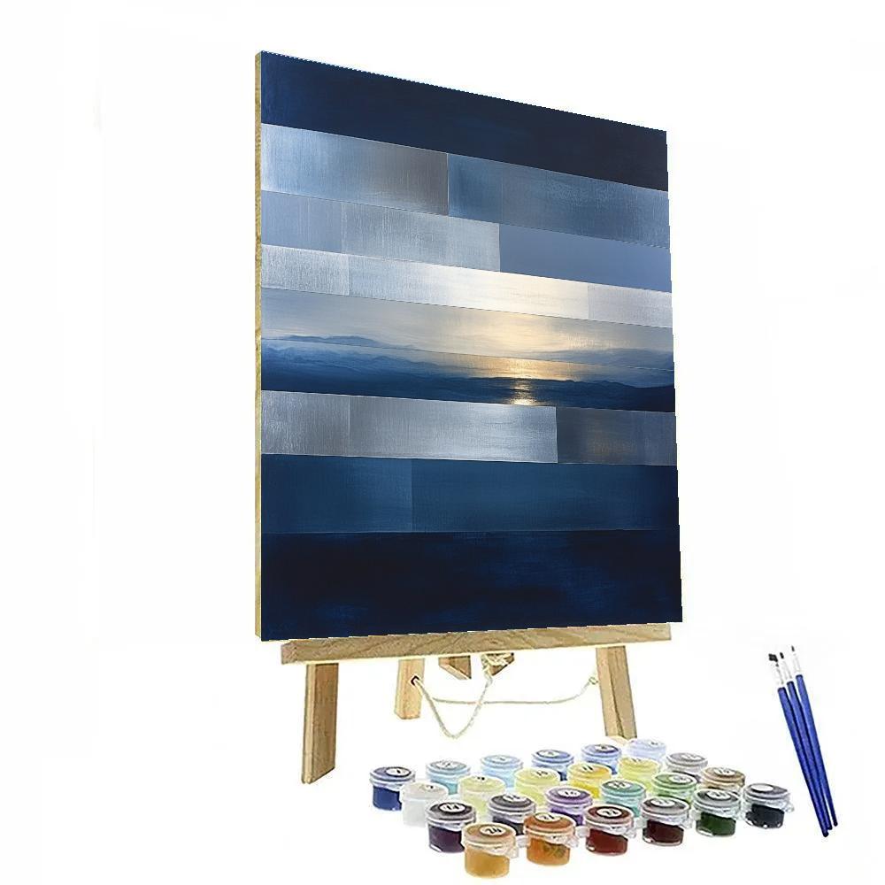 Mark Rothko Inspired Lunar Veil paint by numbers