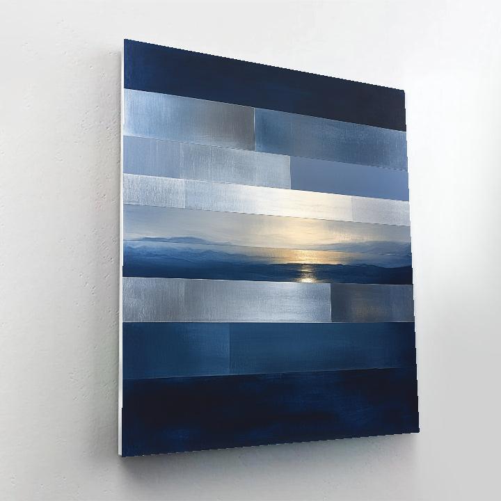 Mark Rothko Inspired Lunar Veil paint by numbers