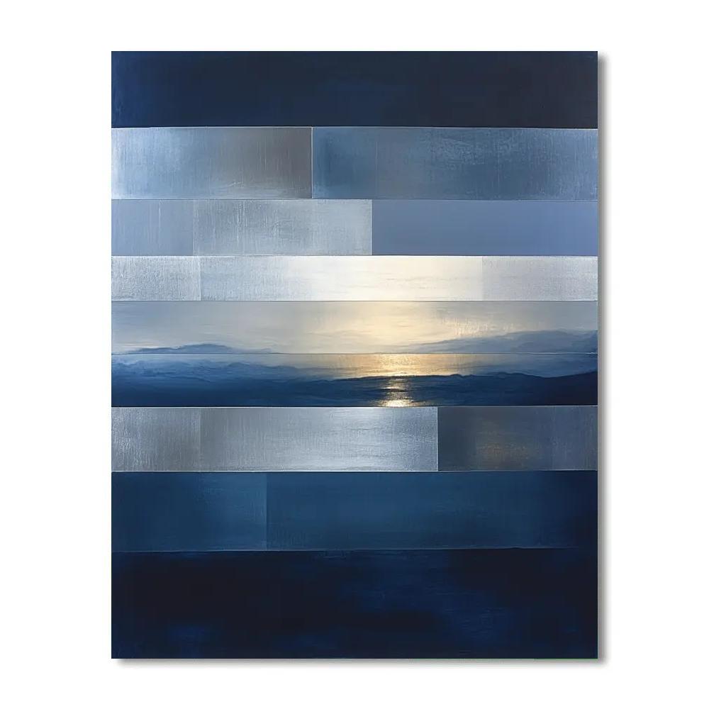 Mark Rothko Inspired Lunar Veil paint by numbers