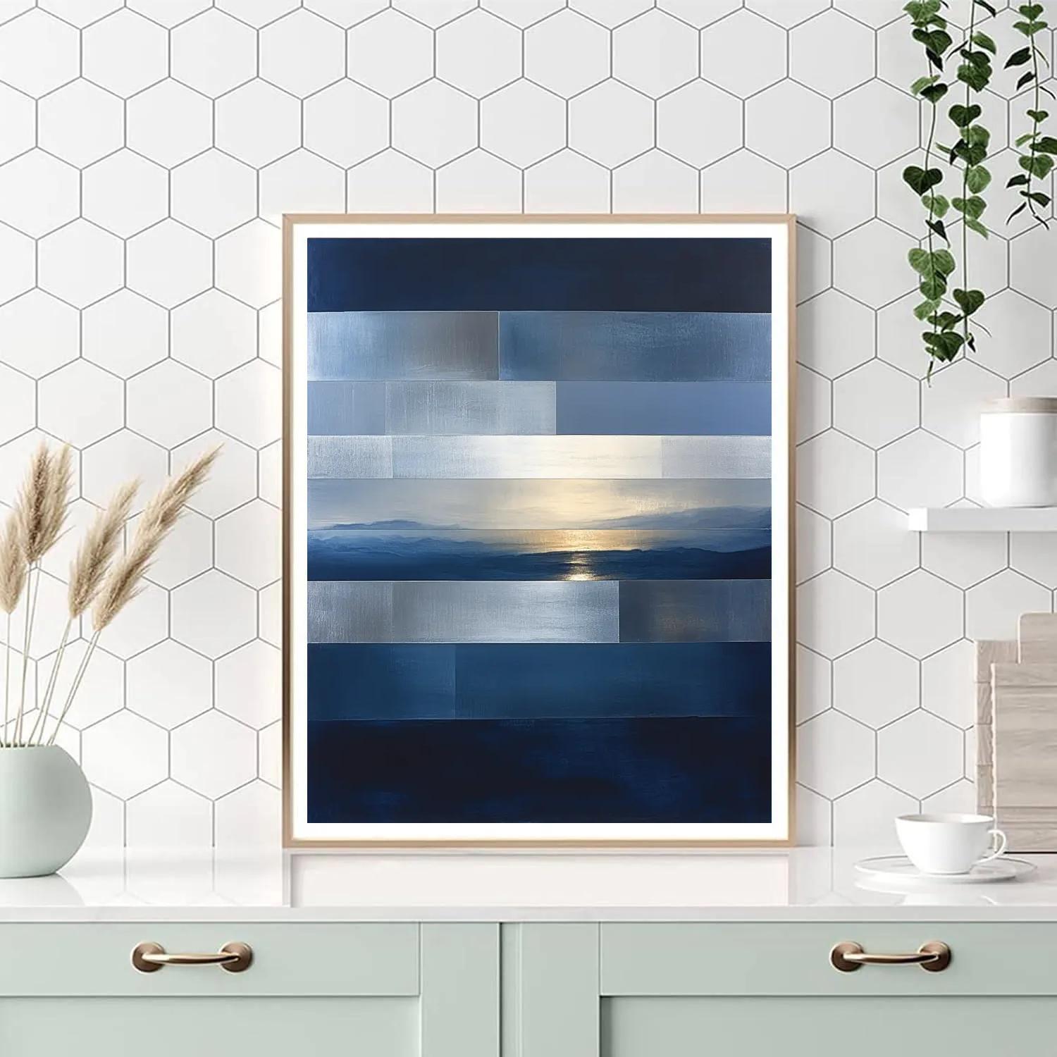 Mark Rothko Inspired Lunar Veil paint by numbers