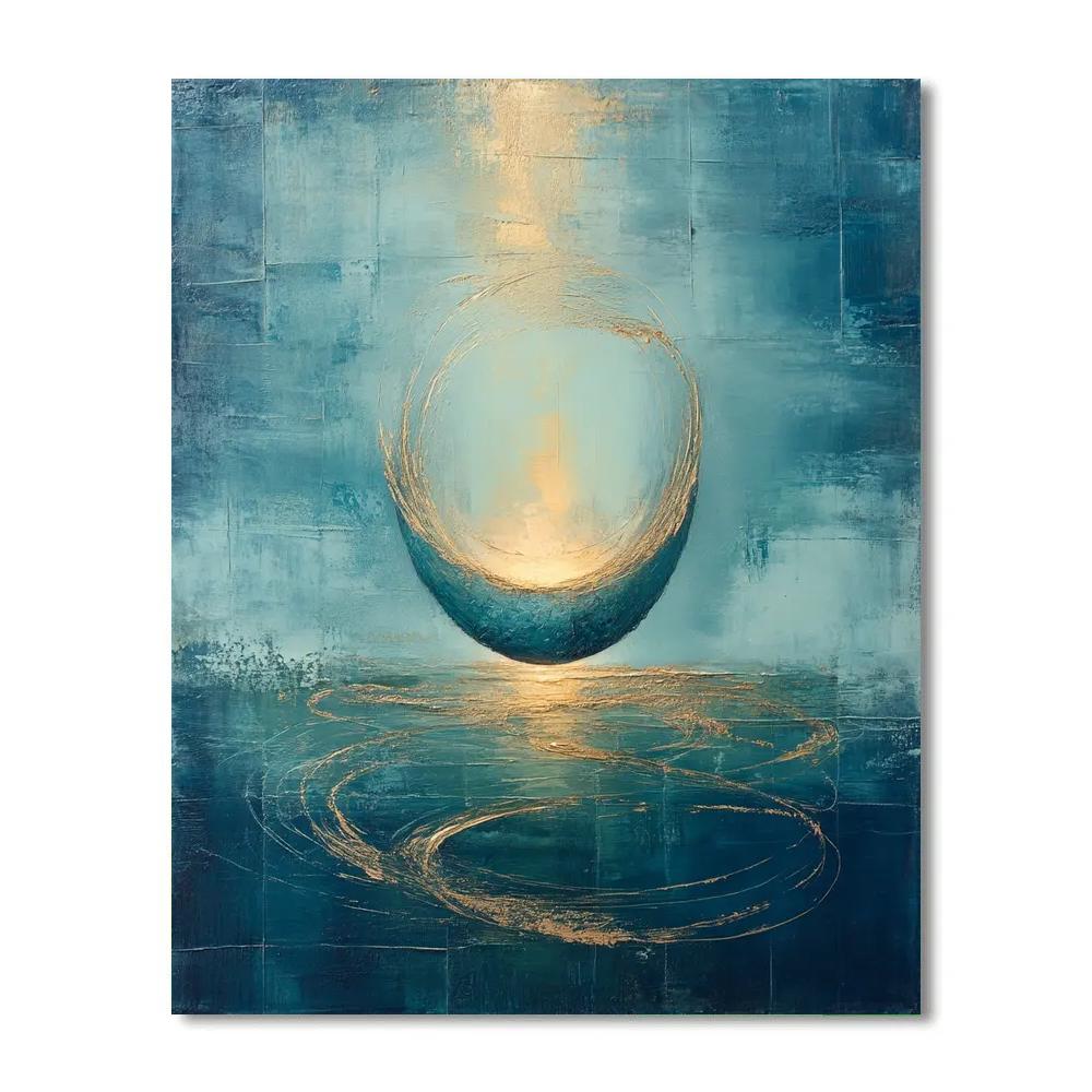 Max Ernst Inspired Aurora Chrysalis DIY paint by numbers