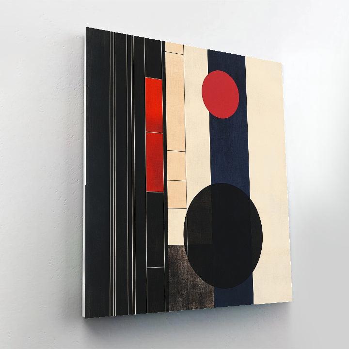 Kazimir Malevich Inspired Silent Construct Numbered painting kits
