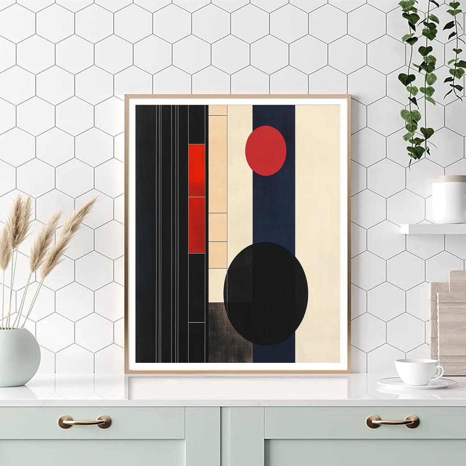 Kazimir Malevich Inspired Silent Construct Numbered painting kits