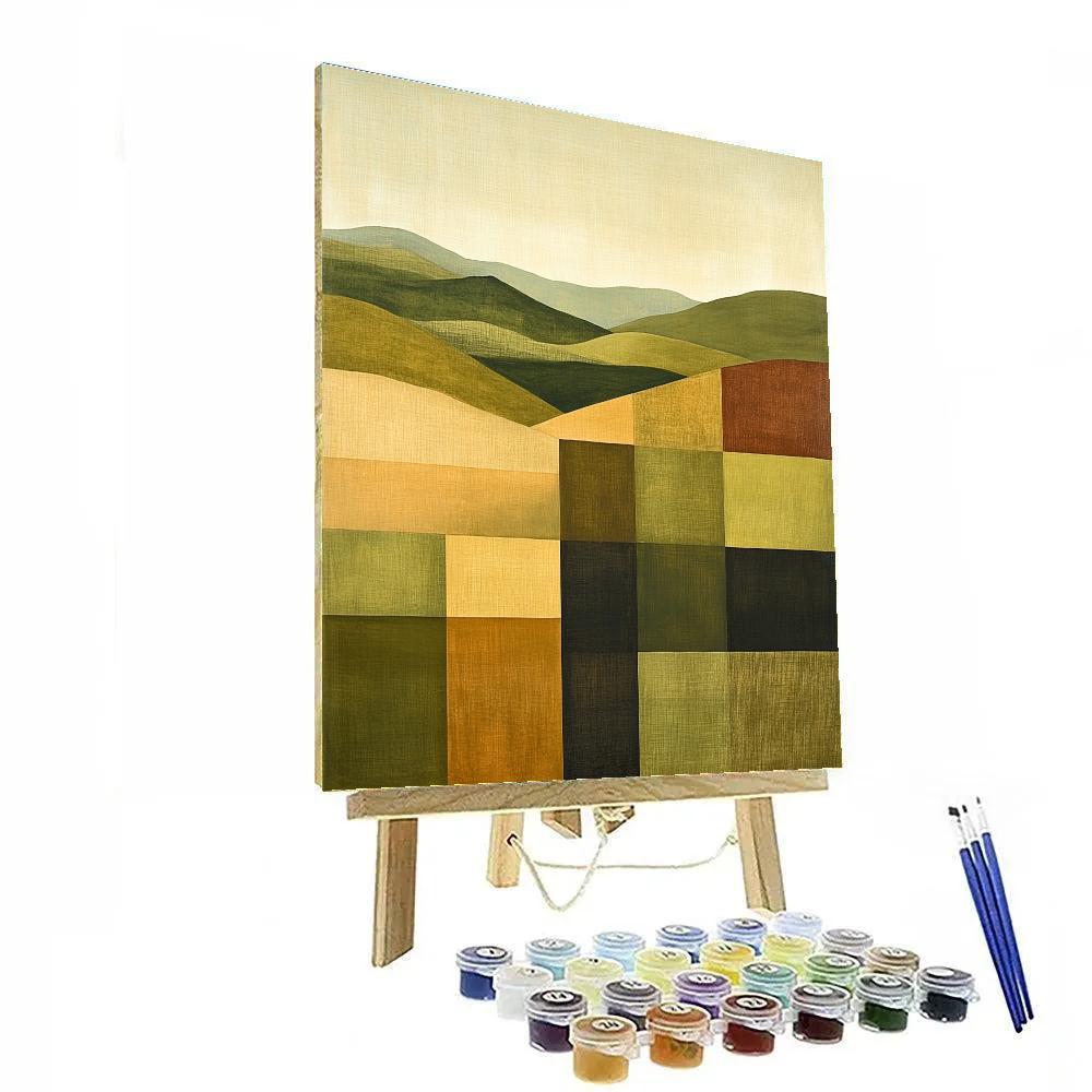 Mark Rothko Inspired Earthen Respite painting number kit