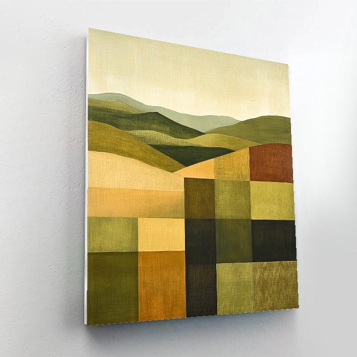 Mark Rothko Inspired Earthen Respite painting number kit