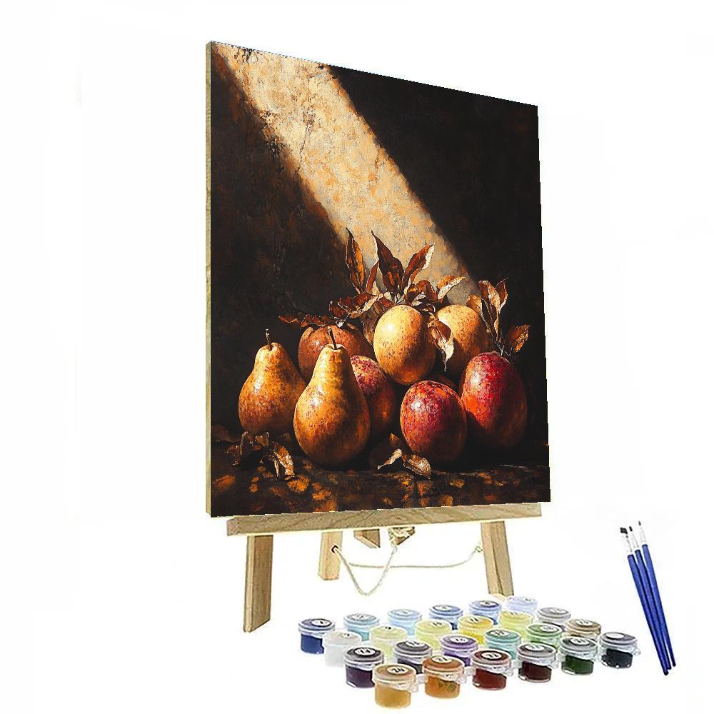 Caravaggio Inspired Withering Orchard paint by numbers