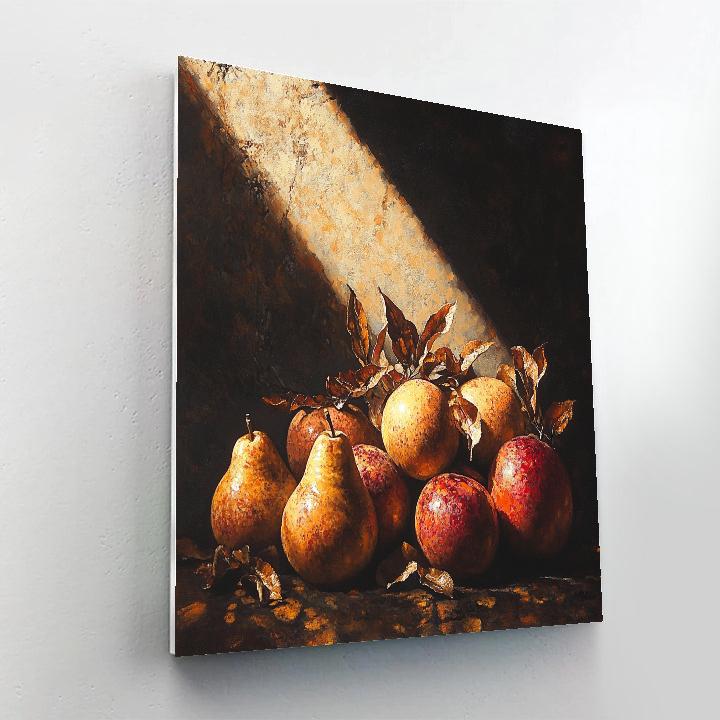 Caravaggio Inspired Withering Orchard paint by numbers