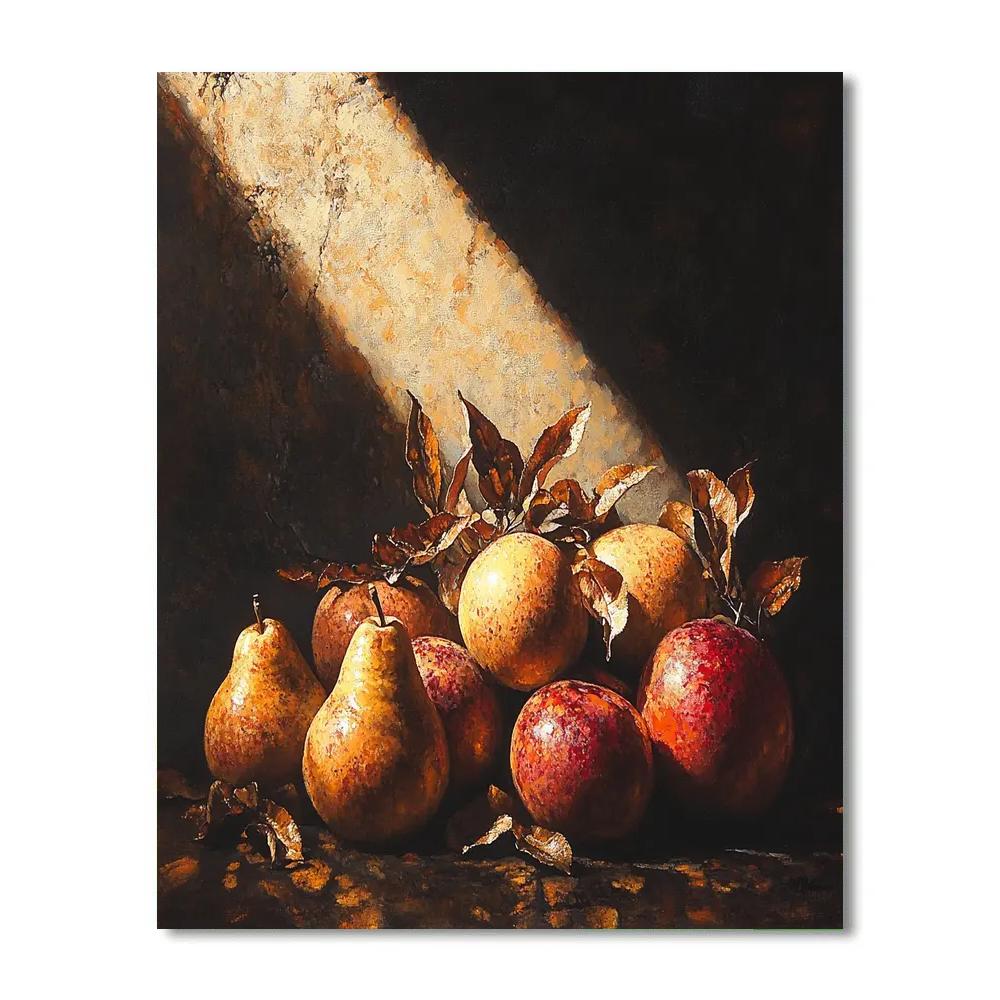 Caravaggio Inspired Withering Orchard paint by numbers