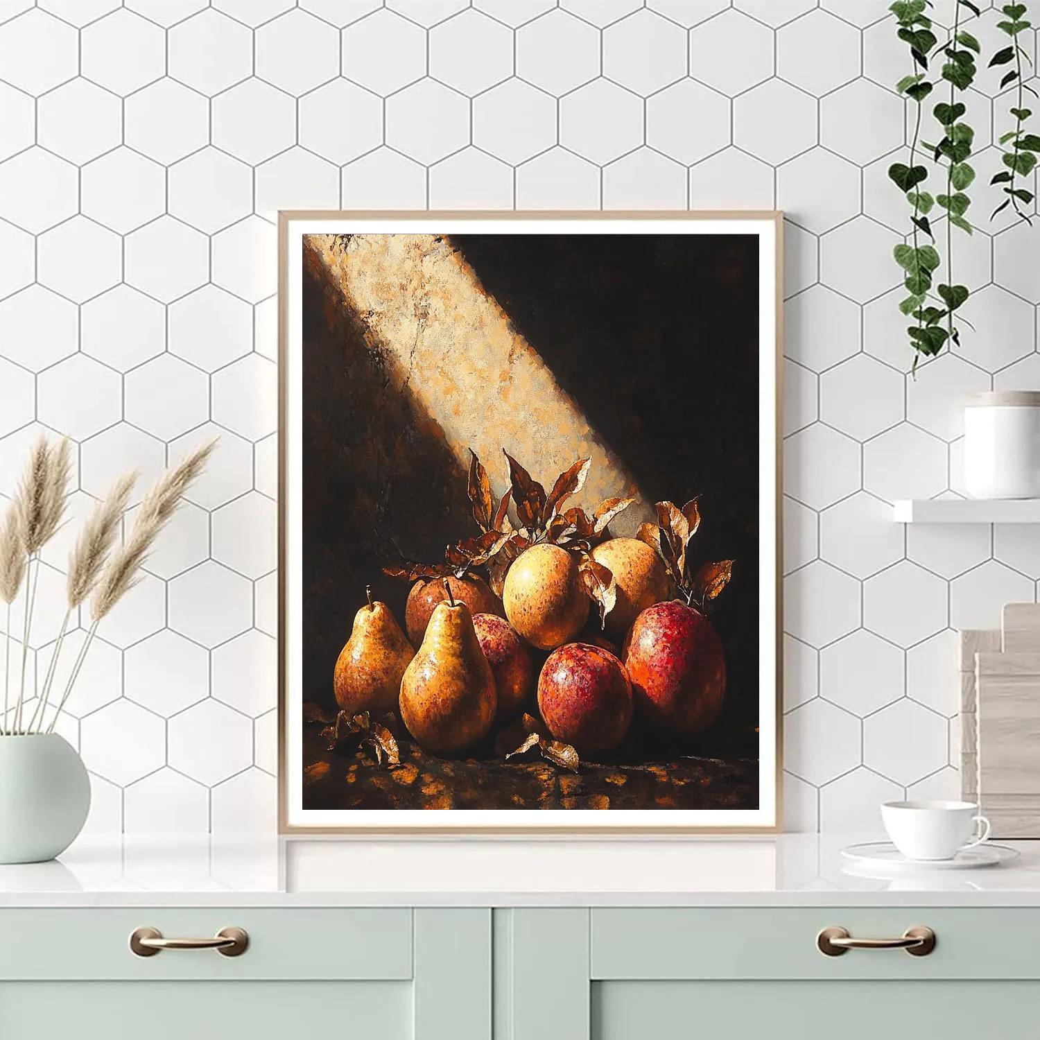 Caravaggio Inspired Withering Orchard paint by numbers