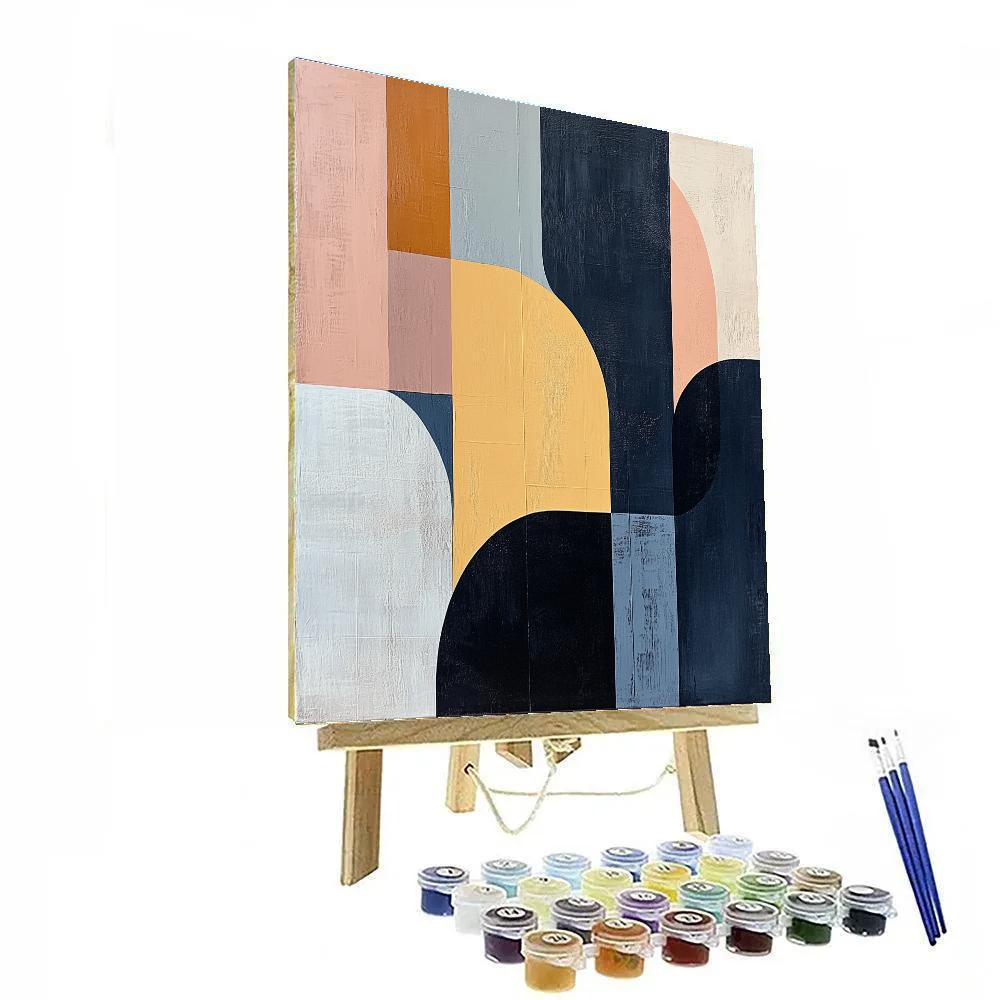 Paul Klee Inspired Muted Sonata paint by number