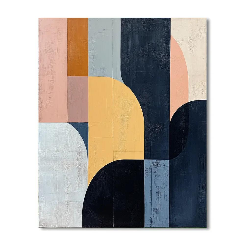 Paul Klee Inspired Muted Sonata paint by number