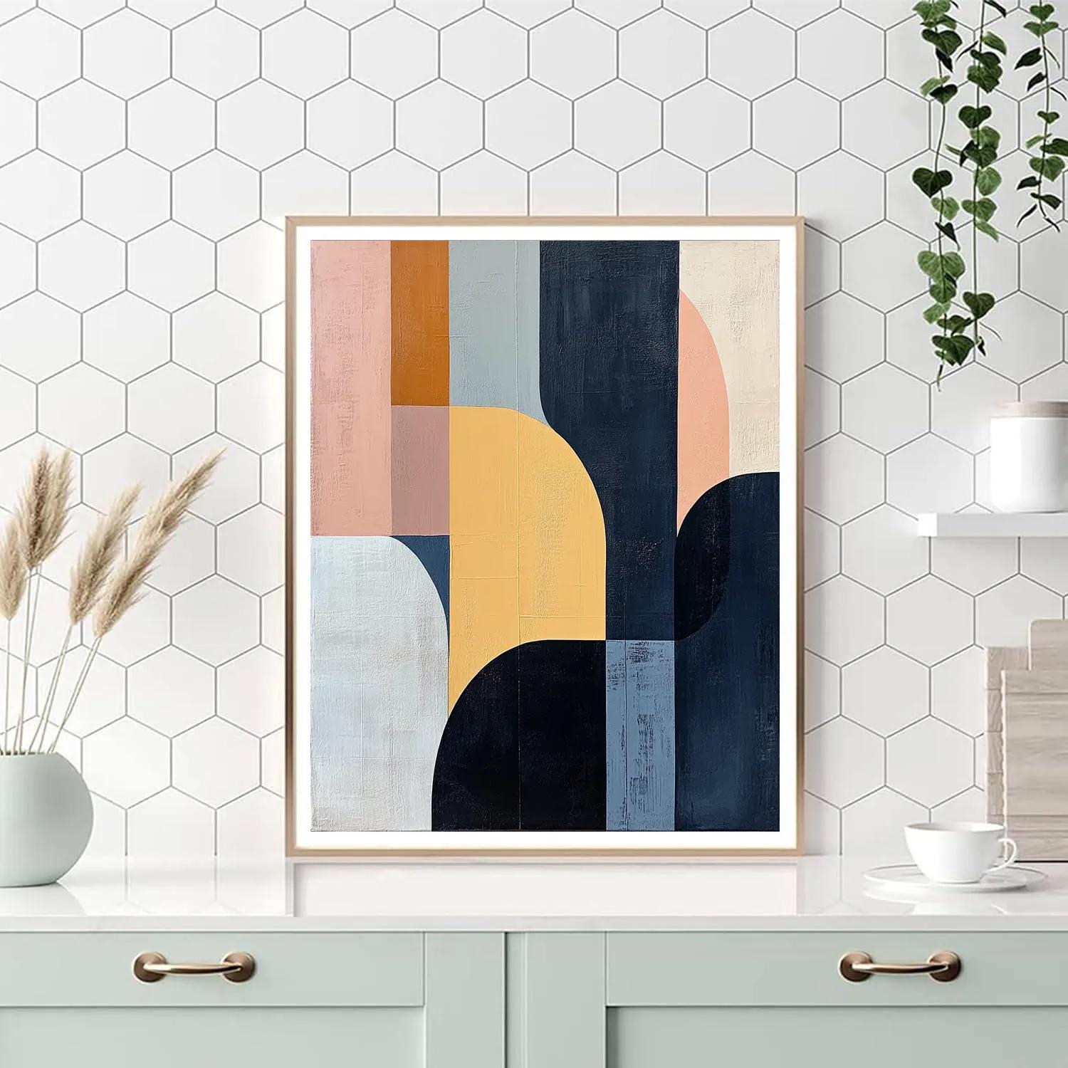 Paul Klee Inspired Muted Sonata paint by number