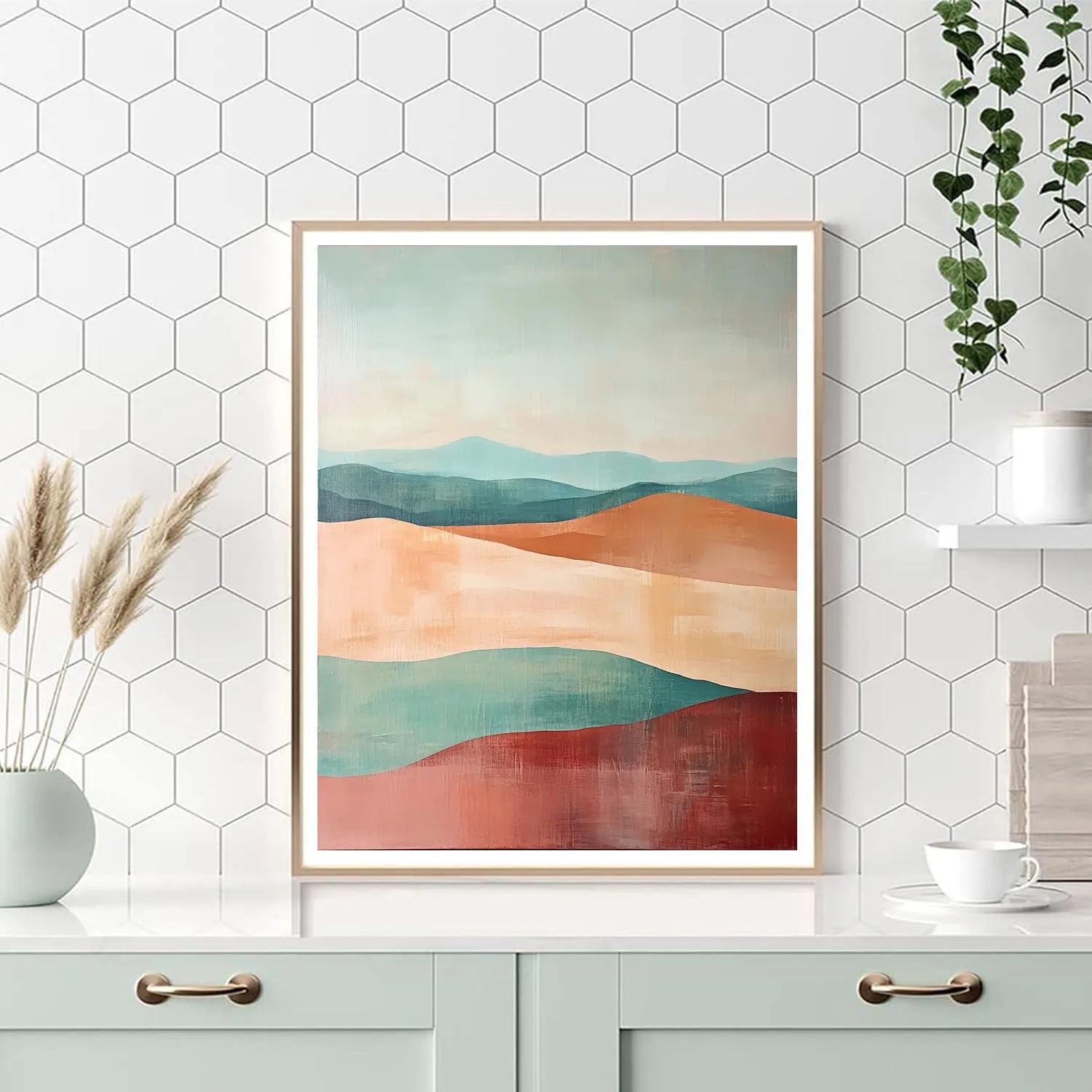 Paul Klee Inspired Desert Lullaby DIY paint by numbers