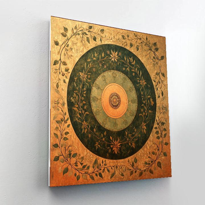 Gustav Klimt Inspired Time Garden DIY paint by numbers