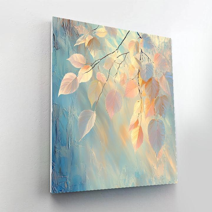 Edgar Degas Inspired Whispering Leaves paint by numbers