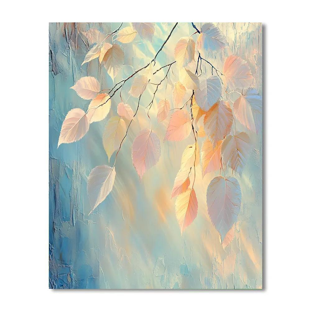 Edgar Degas Inspired Whispering Leaves paint by numbers