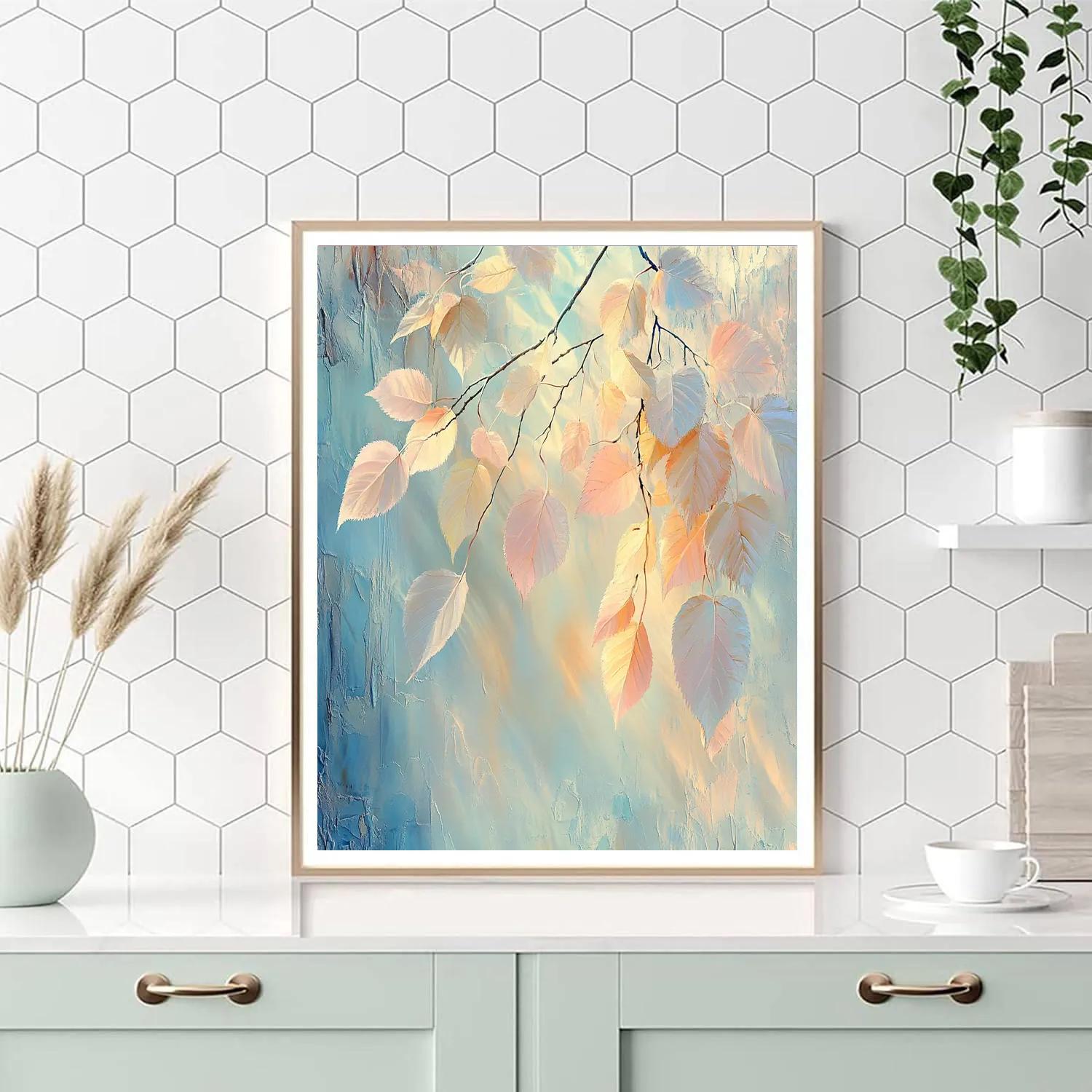 Edgar Degas Inspired Whispering Leaves paint by numbers