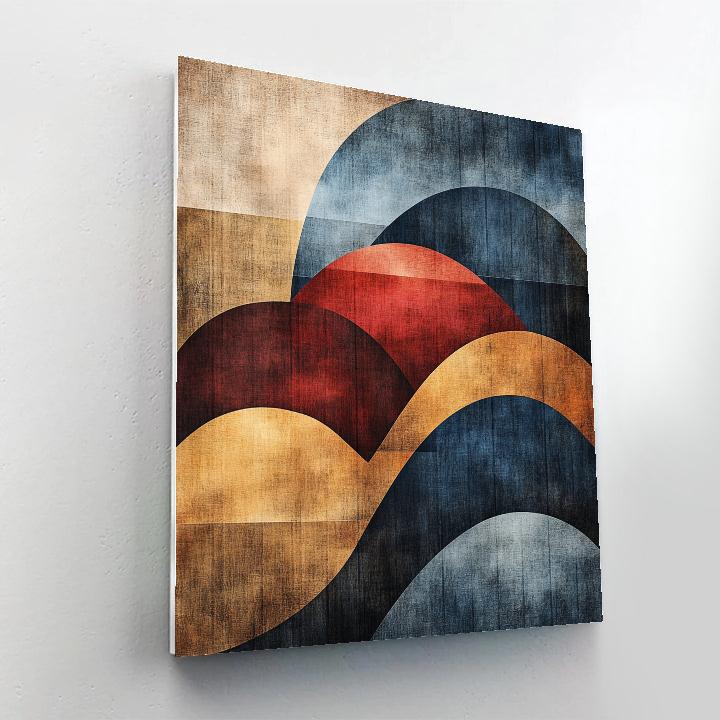 Paul Klee Inspired Celestial Rhythms Paint by numbers art