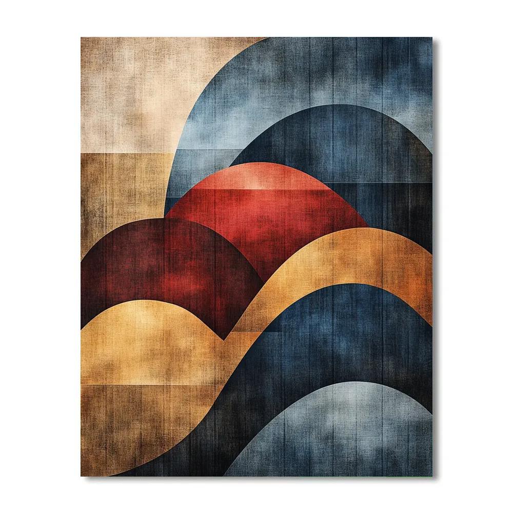 Paul Klee Inspired Celestial Rhythms Paint by numbers art