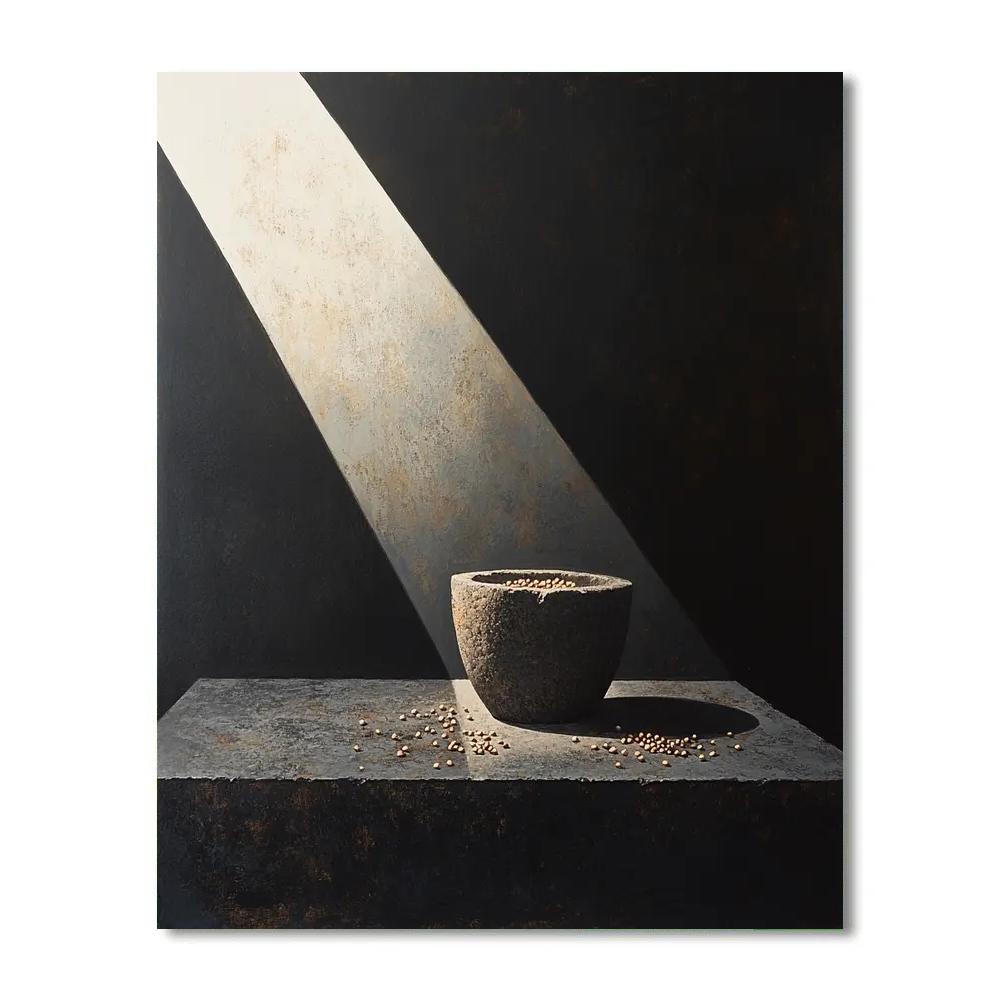 Caravaggio Inspired Earth And Stone Study Painting by numbers kit