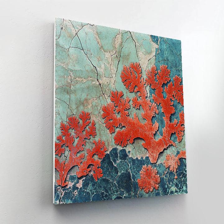 Michelangelo Inspired Celestial Reef Painting by numbers kit