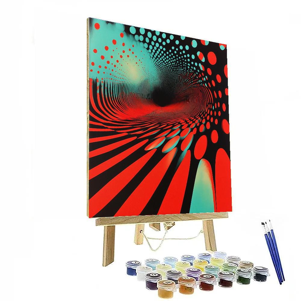 Yayoi Kusama Inspired Infinite Nebula Painting by numbers kit
