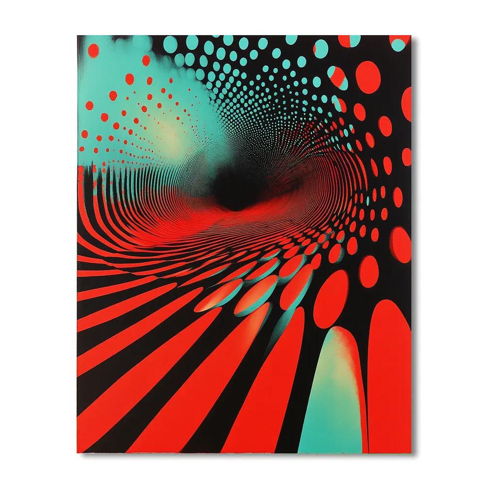Yayoi Kusama Inspired Infinite Nebula Painting by numbers kit