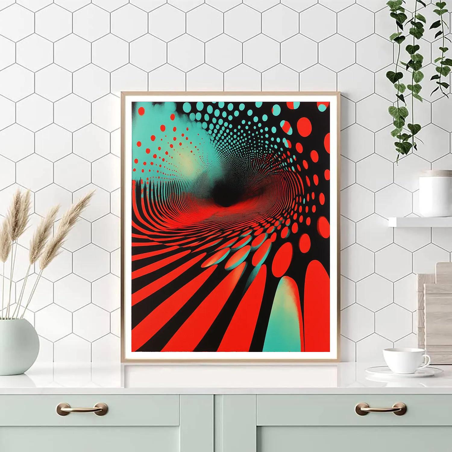 Yayoi Kusama Inspired Infinite Nebula Painting by numbers kit