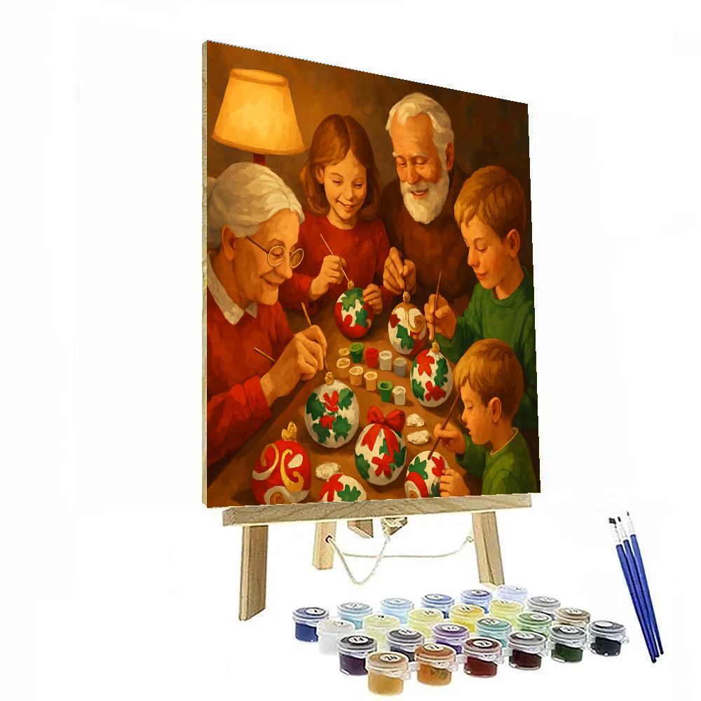 Ornament Workshop Paint by numbers art